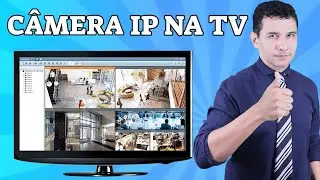 C&acirc;mera IP na TV - Testes com a VIP 1120 B da Intelbras (Demonstra&ccedil;&atilde;o)