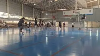 LIGA ASVOR FEMENINO TC ImPErial vs MotObOmbas (1er, 2do y 3cer SET)
