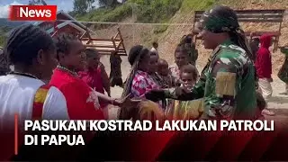 Antisipasi Gangguan Keamanan di Papua, Pasukan Kostrad Terus Lakukan Patroli