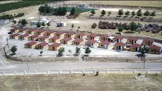 DANACIK KÖYÜ DRON ÇEKİMİ VE DEPREMDEN SONRA YENİ YERLEŞİMİ.