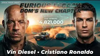 FURIOUS LEGACY: DOM’S NEW CHAPTER — Official Trailer Concept | Vin Diesel & CR7 | [4K] FULL HD