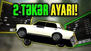 AŞMAYAN CPM 2 TƏKƏR AYARI 🔥 | Car Parking Vaz 2107 İki Təkər Ayarı