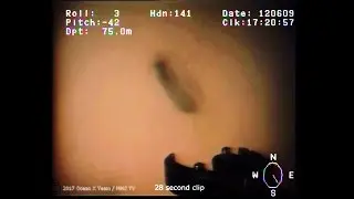 The Baltic Sea Anomaly 2017. The New ROV Footage.  Video No 5..The 25 cm hole.