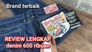REVIEW CELANA DENIM BLUESTATES IRON CROME TIGER 16.5 oz  TERBAIK