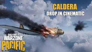 Call Of Duty: Pacific Caldera Warzone Map Drop In - Intro cutscene - Season 1
