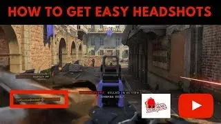 How to Get Easy and Quick Pistol Head shots Call of Duty Black Ops 4