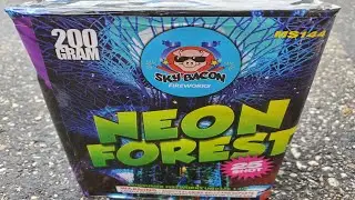 Neon Forest firework - Sky Bacon Fireworks