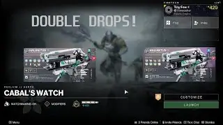 Double Drop Cabals Watch | Reclaim | Haliaetus Rocket Launcher | Prismatic Warlock