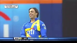 SACHIN BLASTERS vs WARNE WARRIORS 1st T20 Match Full Highlights HD | Cricket All-Stars Series 2015