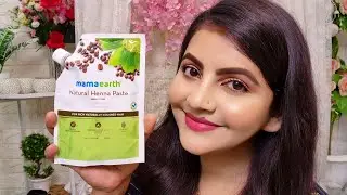 Mamaearth Natural Henna Paste for rich naturally coloured hair | RARA | Henna for grey hair | mehndi