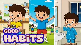 Good Habits for Kids | Learn Good Manners | Whiteboard Animation | Xoratale