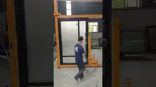 Custom Aluminum Pivot Door