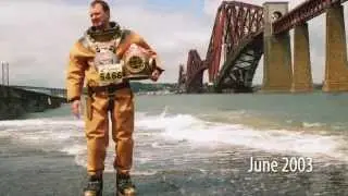 The man in the diving suit