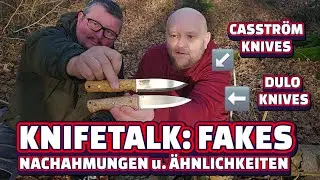🇩🇪  KNIFETALK MIT DEM #MESSERNERD ü. Fakes, Kopien u. Nachahmungen / Dulo vs. Casström Knives