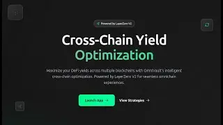 OmniVault: Cross-Chain Yield Optimization Platform | LayerZero V2 + Solana