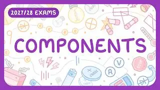 Физика GCSE &mdash; Компоненты &mdash; Символы | Измерения в цепях | Резисторы (экзамены 2026/27)