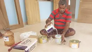 How to use asian paints epoxy insulator | royal wood polish work