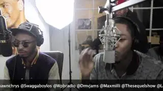 Swaggaboylos and Shawn chrystopher Live Freestyle on WPB Radio in Baltimore