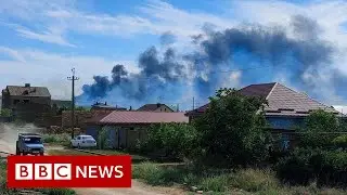 Ukraine war must end with liberation of Crimea from Russia, says Zelensky - BBC News