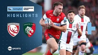 SLATER CUP THRILLER! 🔥 | Gloucester vs Leicester | Gallagher Premiership Rugby Highlights