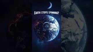 What If Earth Stopped Spinning? #shortvideo #universe #spacescience #science
