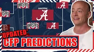 CFP & National Championship Predictions...UPDATED - Josh Pate's College Football Show