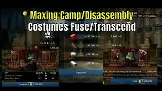 Darkness Rises Tips and Tricks: Costumes Fuse/Transcend & Maxing Camp/Gear Disassembly