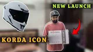 UNBOXING New Korda Icon Helmet 😍 | Defective piece ? 🥲