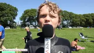 2014 Leer wind surfen sticker actie