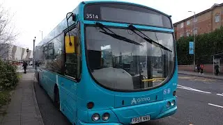 KICKDOWN | Arriva Shires - 3514 (YR59 NNU) | Scania K230UB Wright Solar