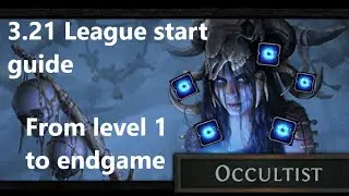 PoE - My 3.21 League starter - Hexblast Occultist - Build guide