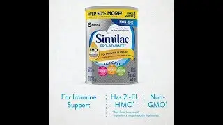 Similac Pro-Advance Non-GMO Infant Formula with Iron, with 2'-FL HMO, For Immune Support