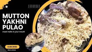 Best Mutton Yakhni Pulao Recipe | Authentic & Easy Homemade Pulao | Fizzah Hammad 