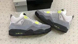 Air Jordan 4 Retro SE GS 'Neon 95'   CT5343 007 Review