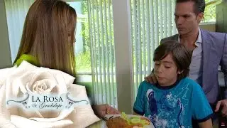 Esteban no acepta que su padre se case con Tamara | La rosa de Guadalupe