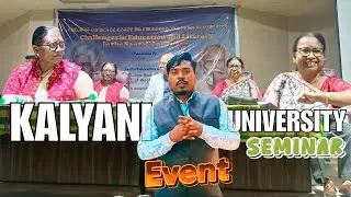 KALYANI UNIVERSITY PROGRAME | SANTALI EDUCATION & LITERACY | COLLEGE EVENT | @vloggersanjithansda