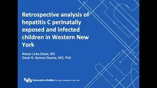 Perinatal Exposure to Hepatitis C Virus in Children Less Than Five Years of Age in Western New York