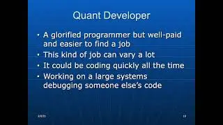 Finding a job in quantitative finance | Venstone AG