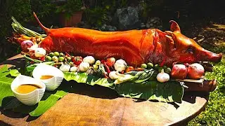 Barbecue pork recipe and the life of pigs 🥰🥰 very beautiful video #youtube #pig #pighunting #hunting