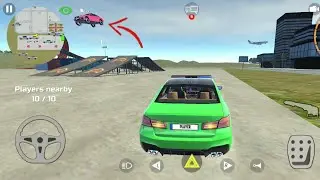 fly in the air in Car simulator M5 - Android Gameplay