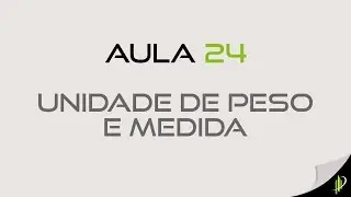 Aula 24 - Unidade de Peso e Medida Opencart 2.0