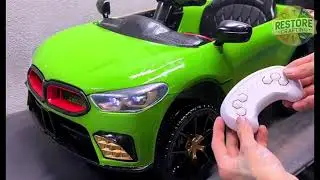 Restoring a BMW 6 GT Electric Toy Car | Remote Control Edition