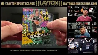 AWESOME BREAK! 2023/24 Panini Mosaic Basketball Hobby 4 Box Break #22