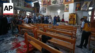 Suicide bomber kills at least 22 in Greek Orthodox church in Syria during Divine Liturgy