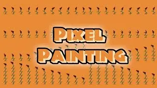 Pixel Art Time Lapse (Paco the Jungle Duck) Flower Animation