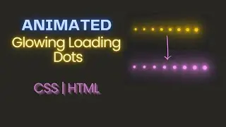 CSS Magic: Animated Loading Dots (No JS!)