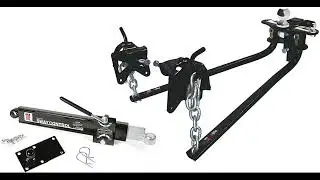 EAZ LIFT 48053 1000 Pounds 1,000 lbs Elite Bent Bar Weight Distributing Hitch with Adjustable Ball