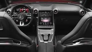 The new Mercedes-AMG SL 63 4MATIC+ Interior Design in Studio