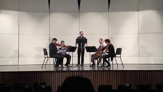 Dover Beach, by Samuel Barber, featuring the Hausmann Quartet