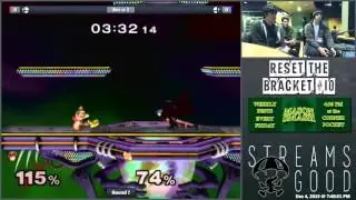 RTB #10 - Losers R1 - 404 (Marth) v Ash (Fox) - SSBM